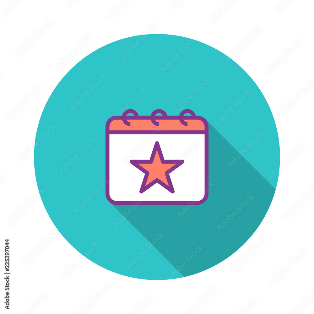 Event Schedule Flat Icon Event Schedule Flat Icon