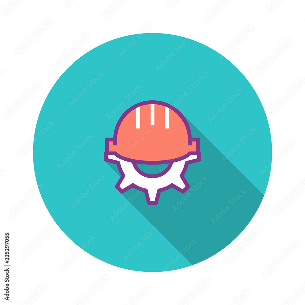 Fototapeta premium Engineering Skills Flat Icon