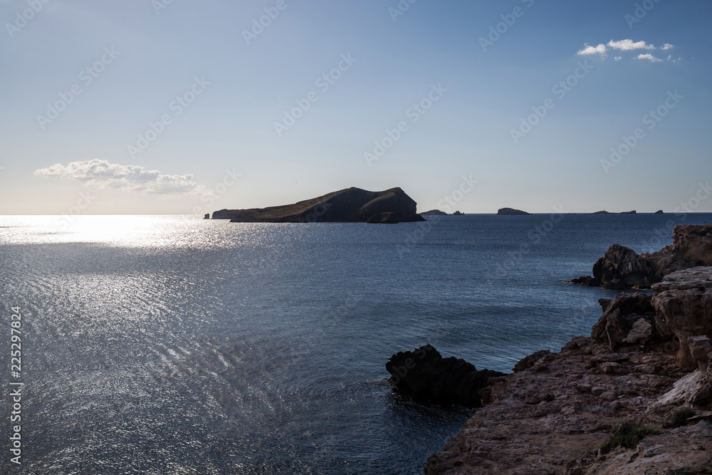 Tramonto sul mare di Ibiza