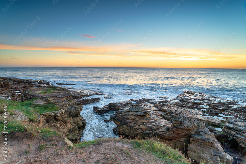 Rugged Coastline at Howick in Norhtumberland Rugged Coastline at Howick in Norhtumberland