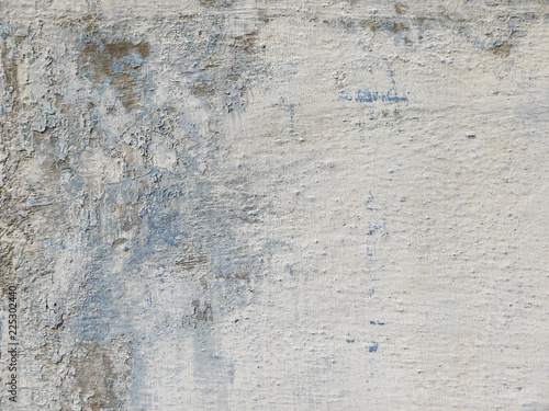 old white paint blue wall texture