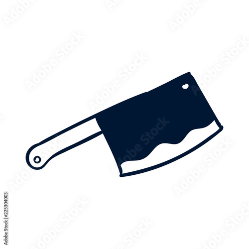 butcher knife, chopping knife