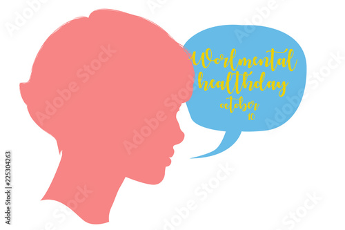 Wallpaper Mural World mental health day Torontodigital.ca