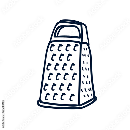 grater kitchen utensil doodle