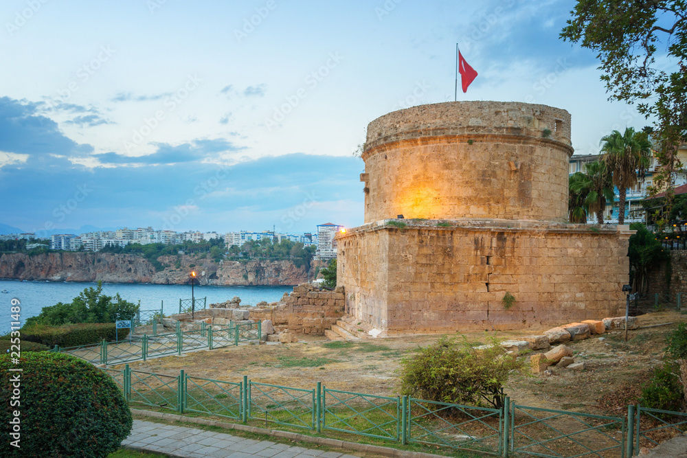 Obraz premium Hidirlik Tower Antalya, Turkey