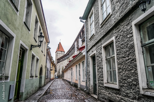 Streetscape of Tallinn UNESCO World Heritage Site © Jordan