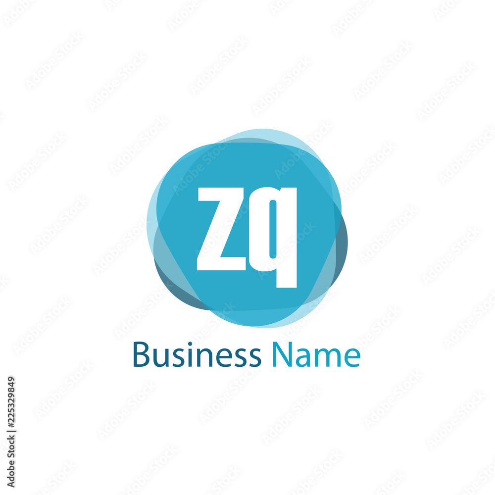 Initial Letter ZQ Logo Template Design Initial Letter ZQ Logo Template Design