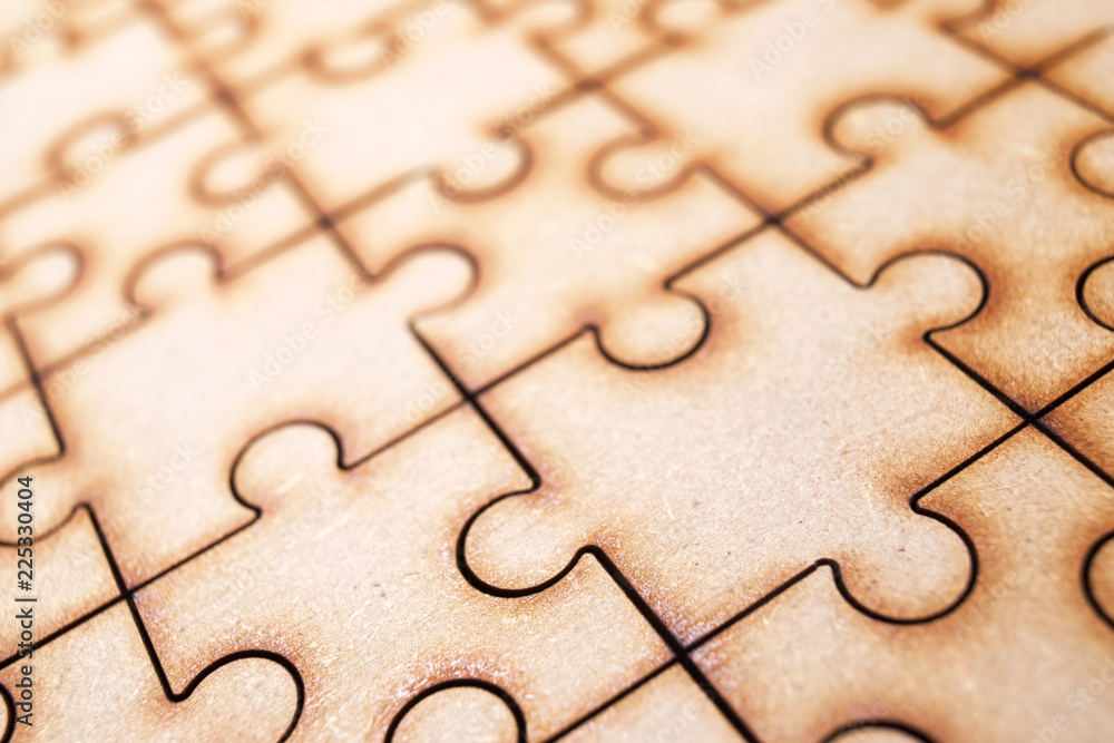 Puzzle close up Puzzle close up