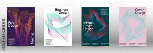 Minimal vector cover design with  linear waves.