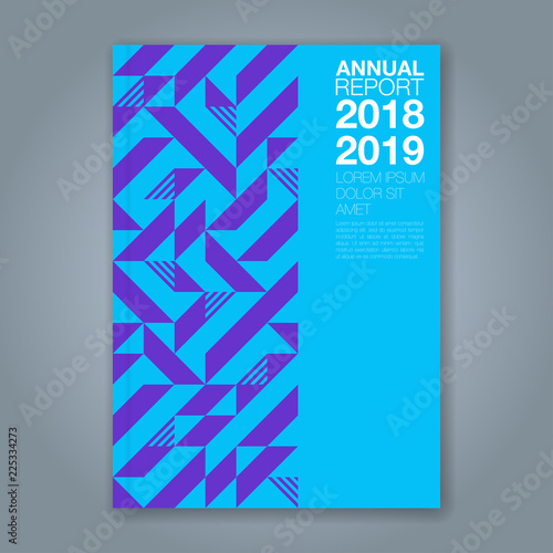 Abstract minimal geometric shapes polygon design background for business annual report book cover brochure flyer poster