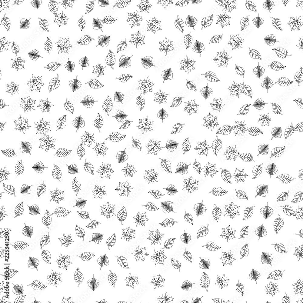 Seamless Leaves Pattern Seamless Leaves Pattern