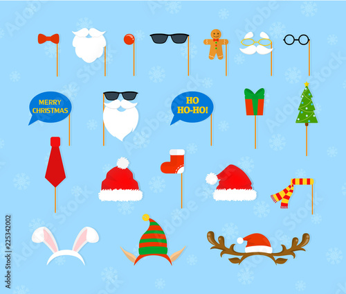 Collection of hat, mask and other decoration