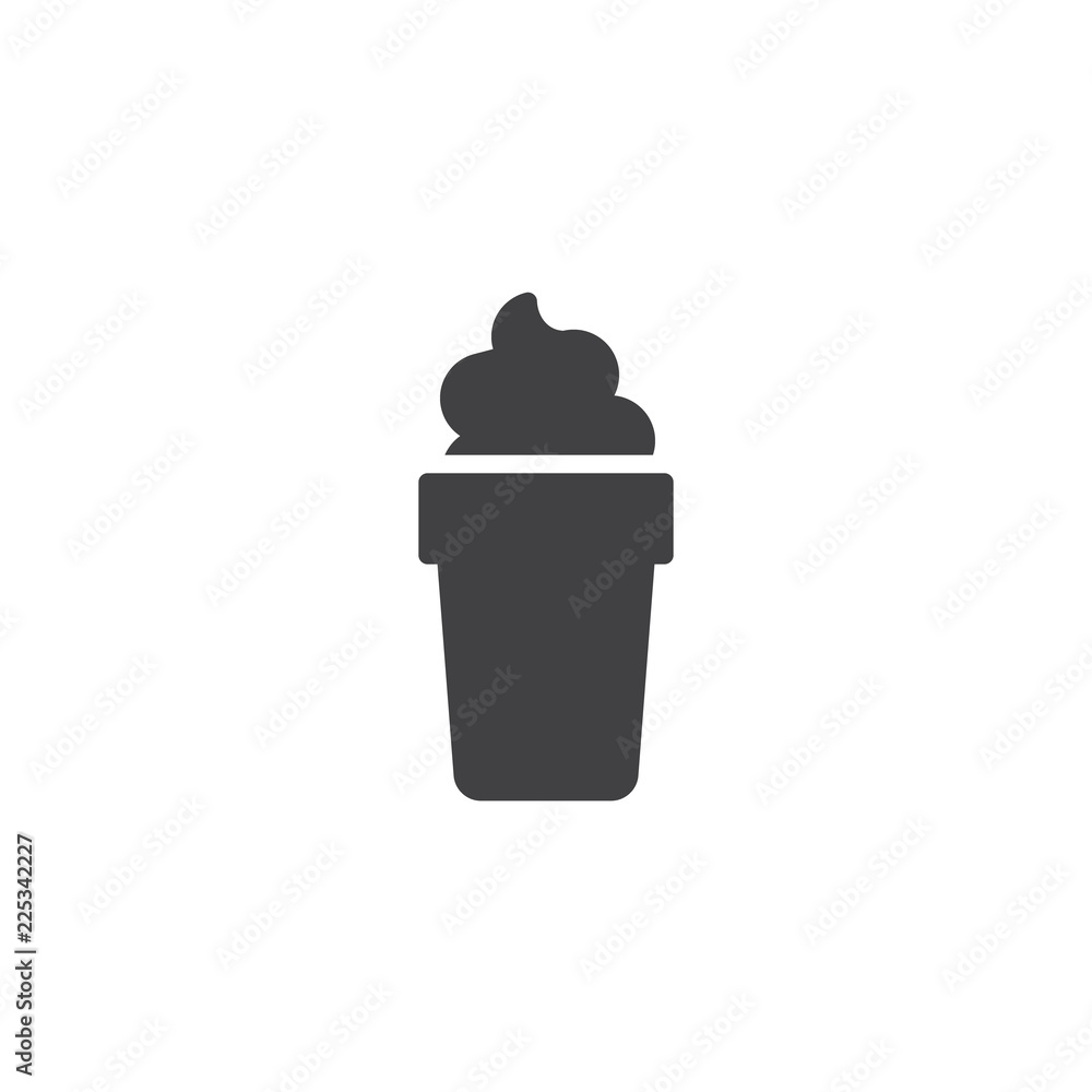 Ice cream vector icon. filled flat sign for mobile concept and web design. Sweet dessert snack simple solid icon. Symbol, logo illustration. Pixel perfect vector graphics Ice cream vector icon. filled flat sign for mobile concept and web design. Sweet dessert snack simple solid icon. Symbol, logo illustration. Pixel perfect vector graphics