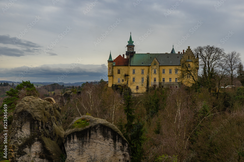 Castle Hruba Skala in Bohemian Paradise