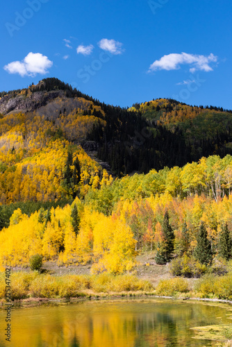 The San Juan Mountains - Beautiful and Colorful Colorado Rocky Mountain Autumn Scenery