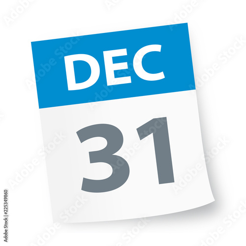 December 31 - Calendar Icon