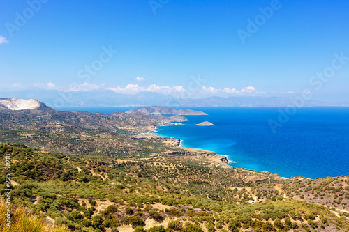Kreta Griechenland Landschaft Meer Mittelmeer Insel Übersicht