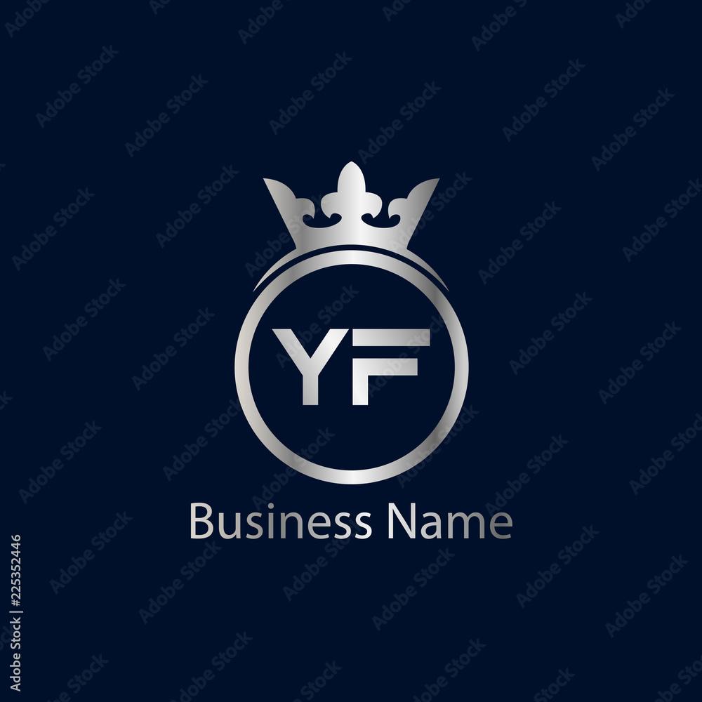 Initial Letter YF Logo Template Design Initial Letter YF Logo Template Design