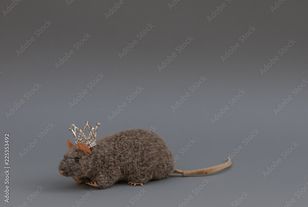Obraz premium mouse with a crown, the ballet Nutcracker