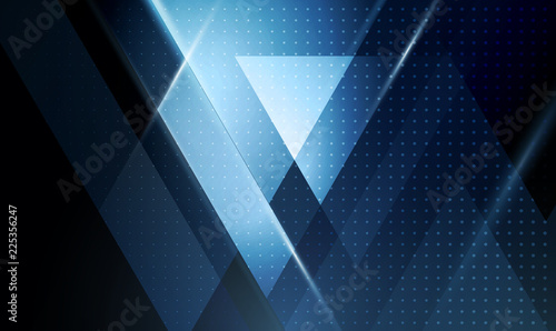 Vector abstract geometric background with triangle shapes