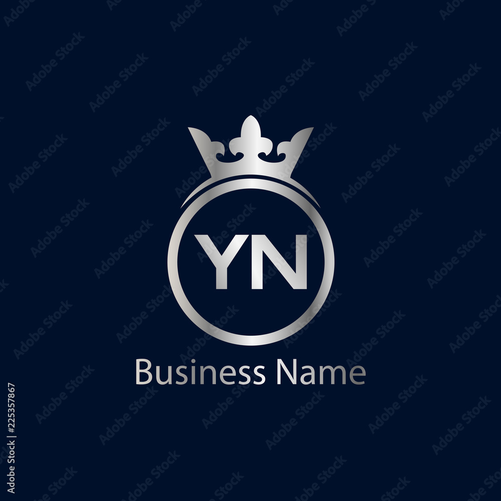 Initial Letter YN Logo Template Design Initial Letter YN Logo Template Design
