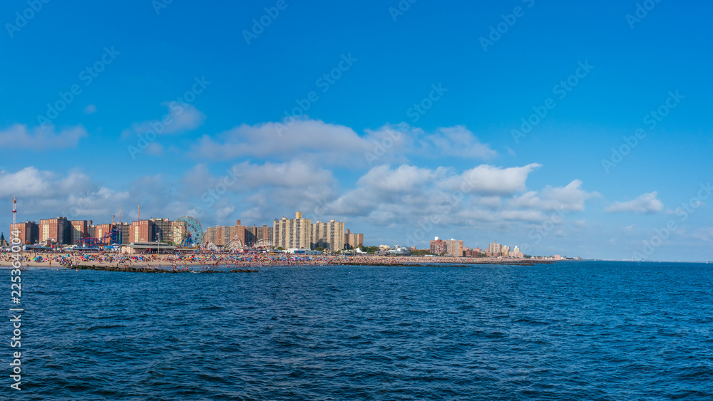 Panorama of Coney Island