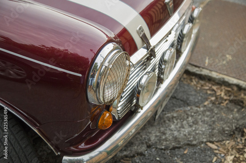 Wallpaper Mural image with detail of an old english vintage machine Torontodigital.ca