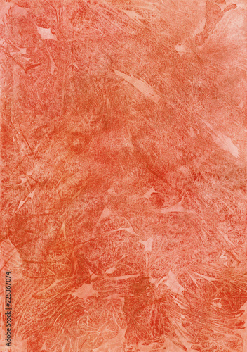 Wallpaper Mural Dark orange watercolor background Torontodigital.ca