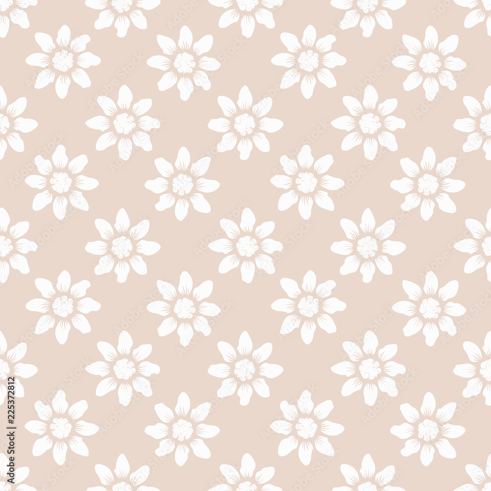 Geometric seamless pattern. Flower Geometric seamless pattern. Flower