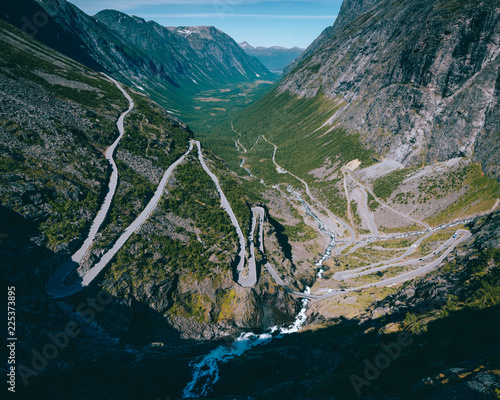 THE classic photo of the Trollstigen in Norway. Pure mass tourism, but it is still worth a short visit for this beautiful view!