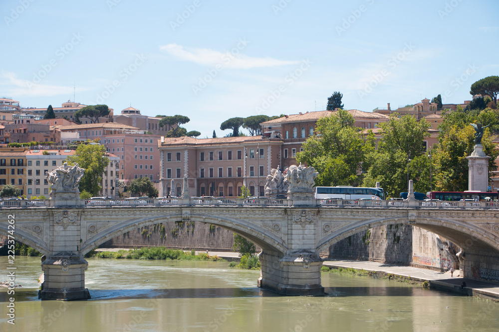Old bridge in Italy Old bridge in Italy