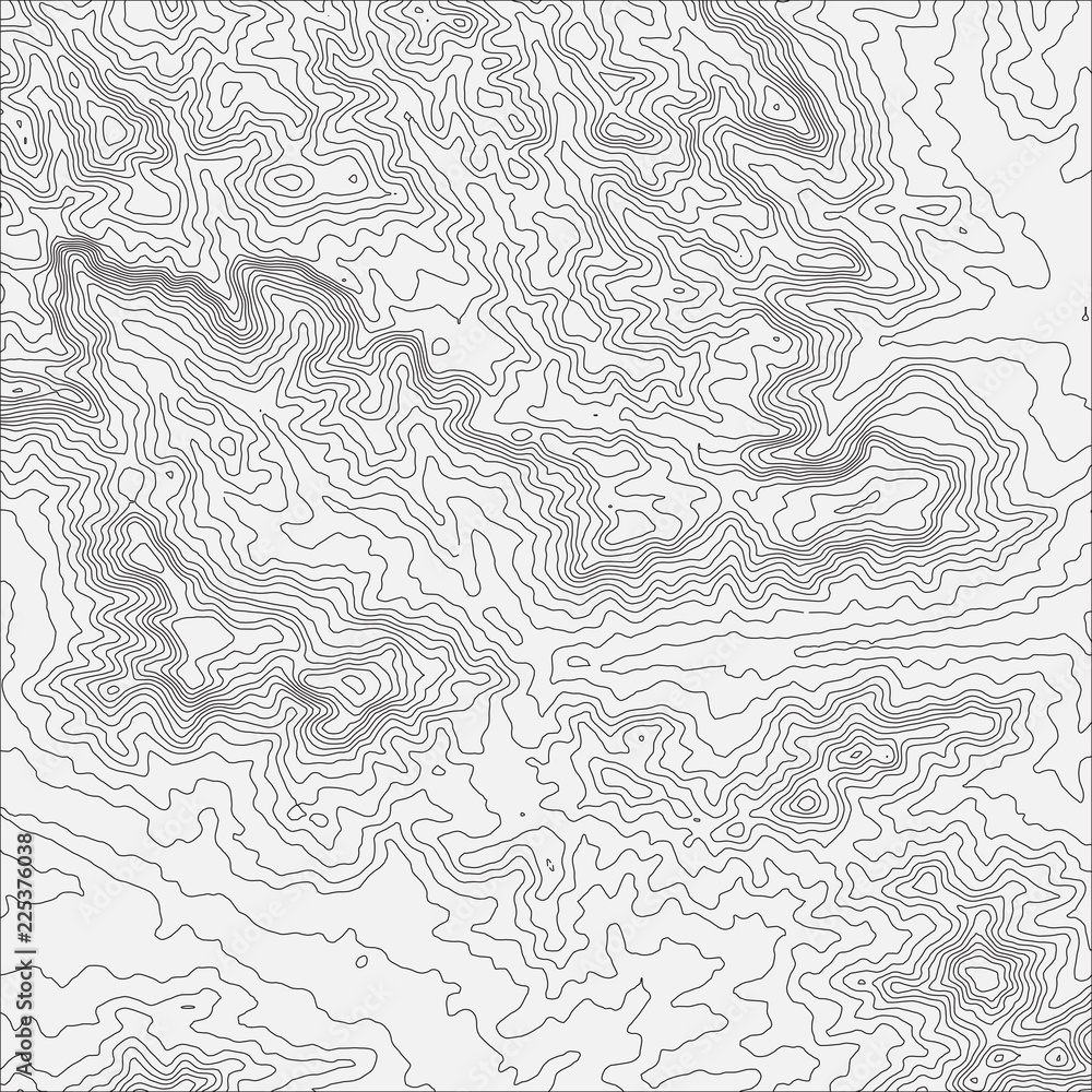 Topographic map background concept with space for your copy. Topo contour map background, vector illustration Topographic map background concept with space for your copy. Topo contour map background, vector illustration