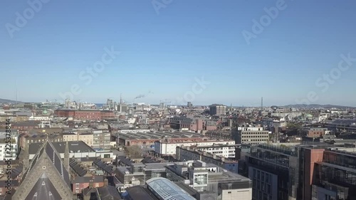 Wallpaper Mural Dublin City Drone Aerial Torontodigital.ca