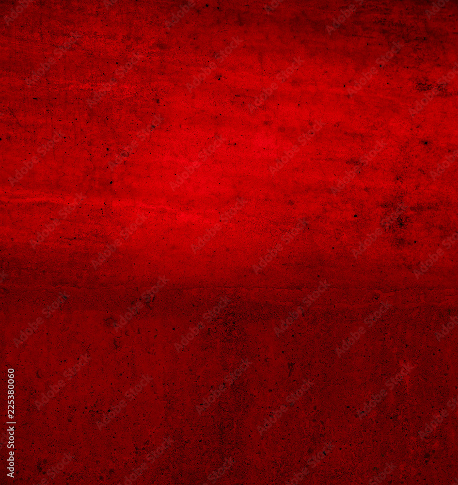 Obraz premium Red concrete textured wall background