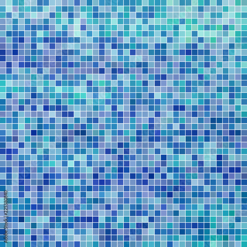 abstract vector square pixel mosaic background