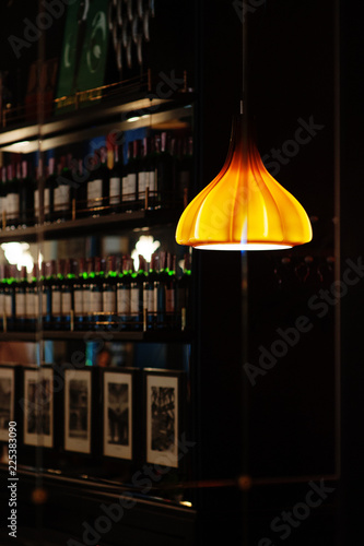 Interior of restaurant. It can be used as a background