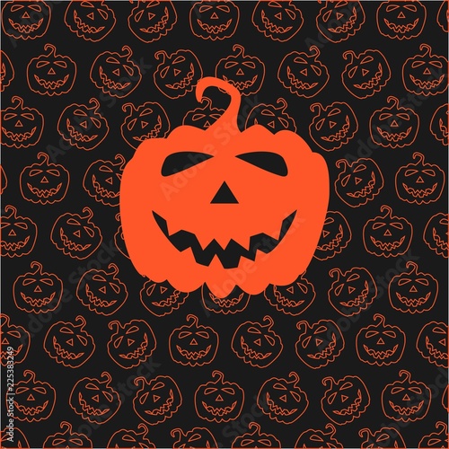 Holiday illustrations for Halloween