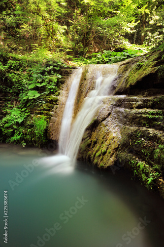 Long exposure photos of Tatlica Waterfall in Erfelek  Sinop in Turkey