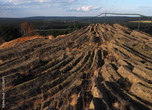 Der Hirtstein bei Satzung/Erzgebirge