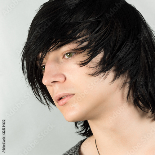 emo hairstyle for boys photo
