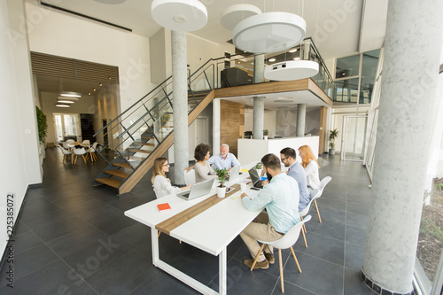 View at business people in ...