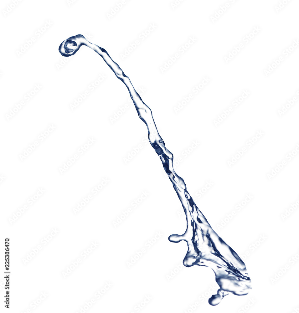 Abstract splash of water on white background Abstract splash of water on white background