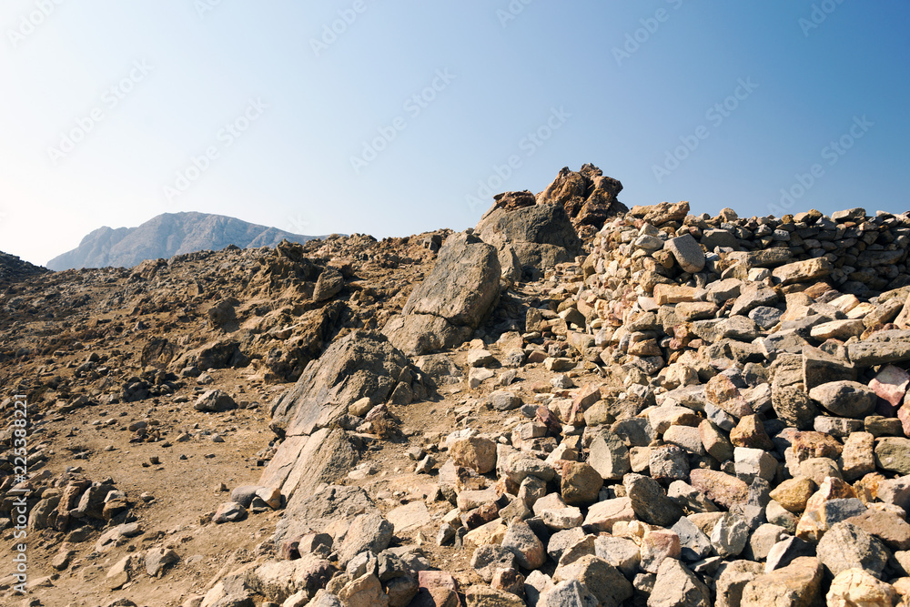 rocks in desert rocks in desert