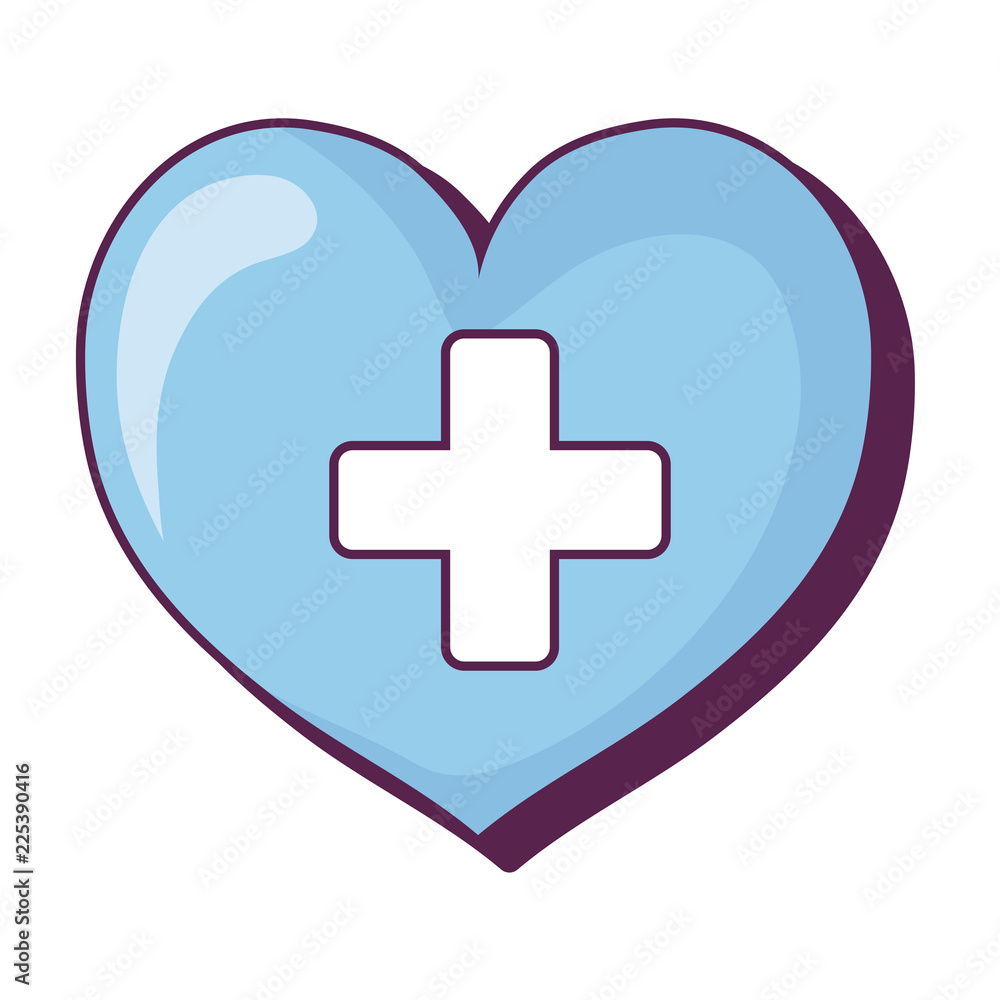 heart cardiology with cross medical heart cardiology with cross medical