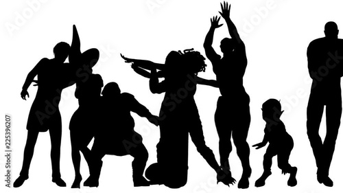Monster Party Dance 3 (Silhouettes)