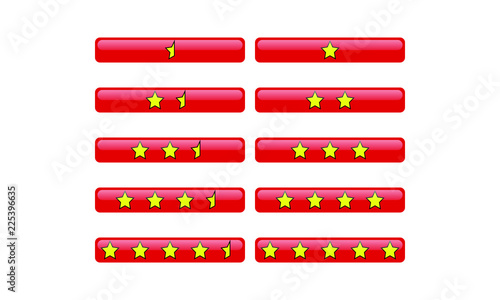 Sterne Button Set
