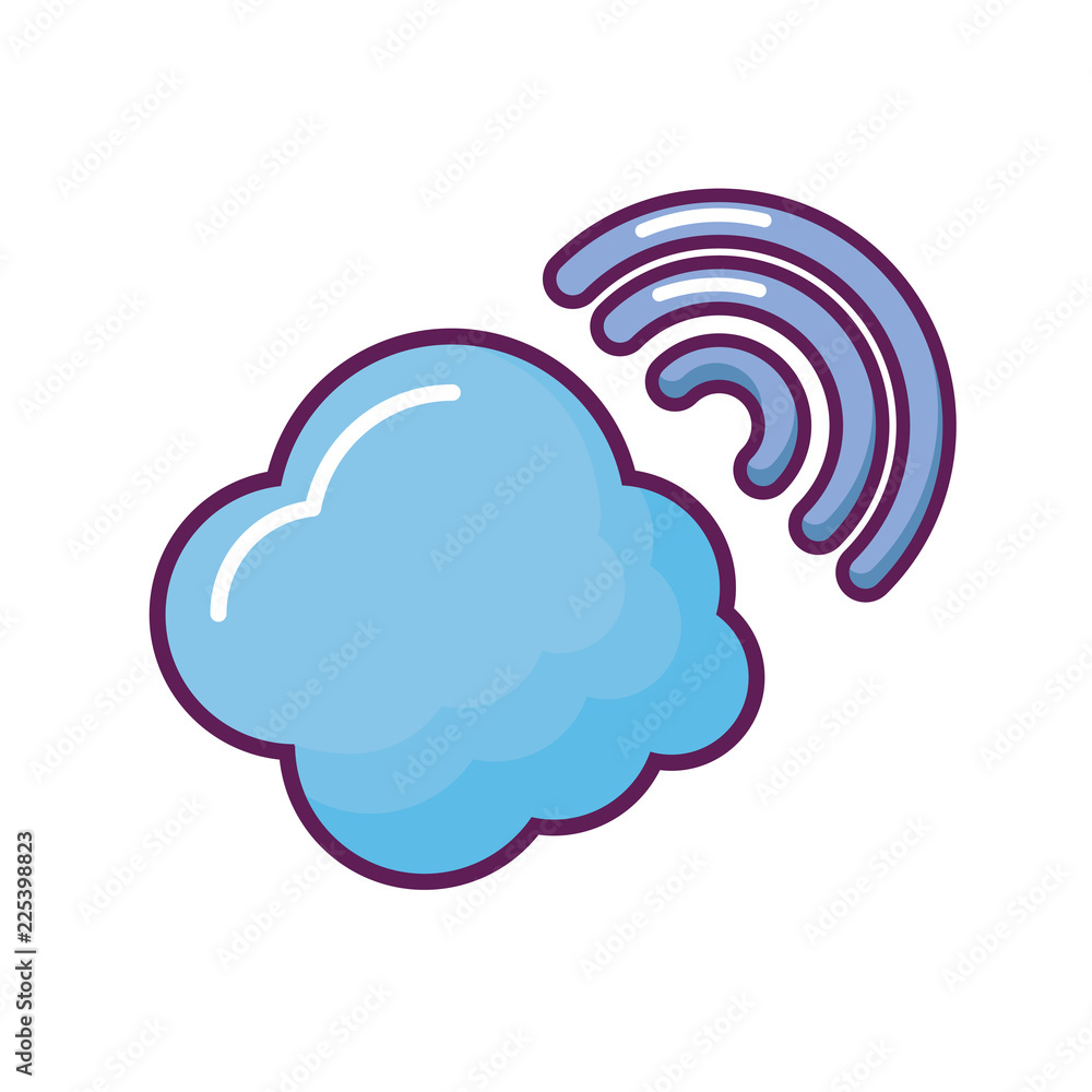 cloud computing with wifi signal cloud computing with wifi signal