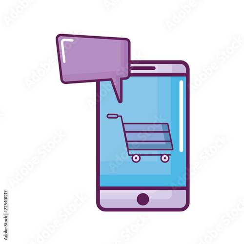 smartphone device isolated icon
