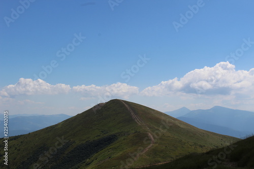 Svydovets in Carpathian Mountains photo