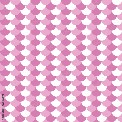 seamless background of fishscales in pink and white photo